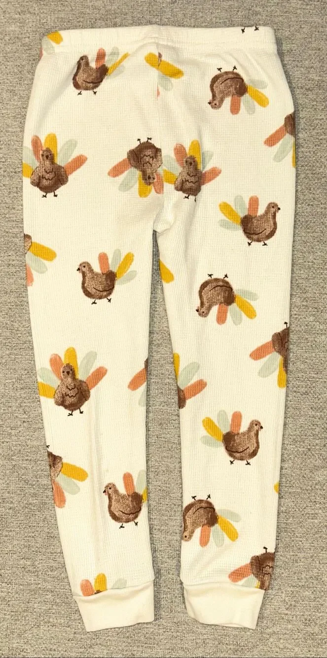 Carters Thanksgiving pajamas size 3T